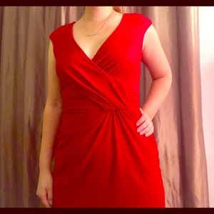Red Ralph Lauren Mini Cocktail Dress